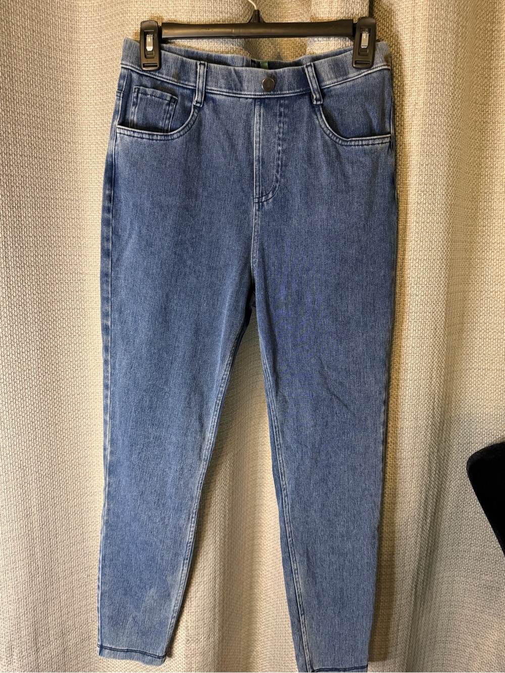 HALARA Dark Blue Denim Skinny Jeans with Branded Tag